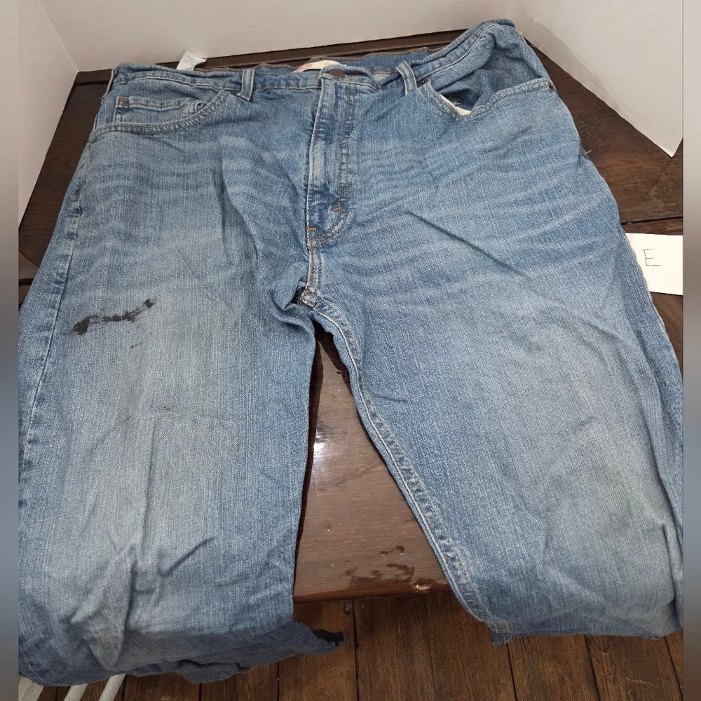 Levi's Classic Blue Mens Bootcut Jeans In Size 38 X 32